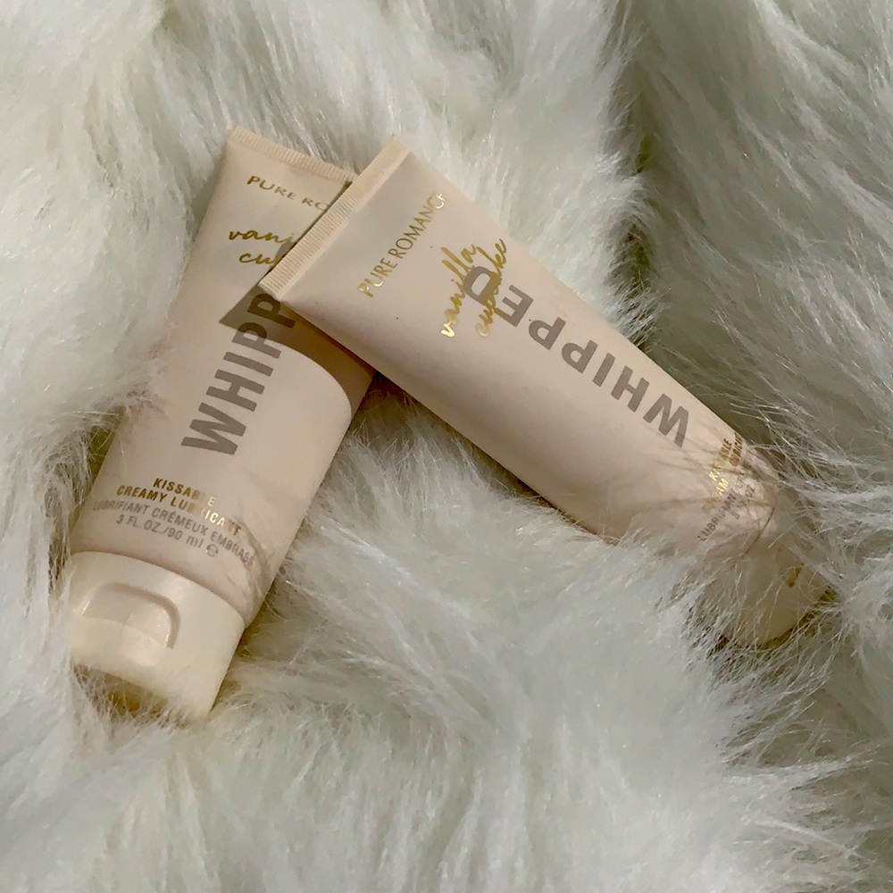 Whipped Vanilla cupcake kissable creamy Lubricant